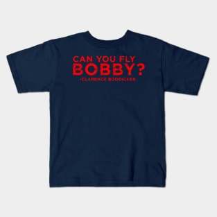 Can You Fly Bobby? Kids T-Shirt